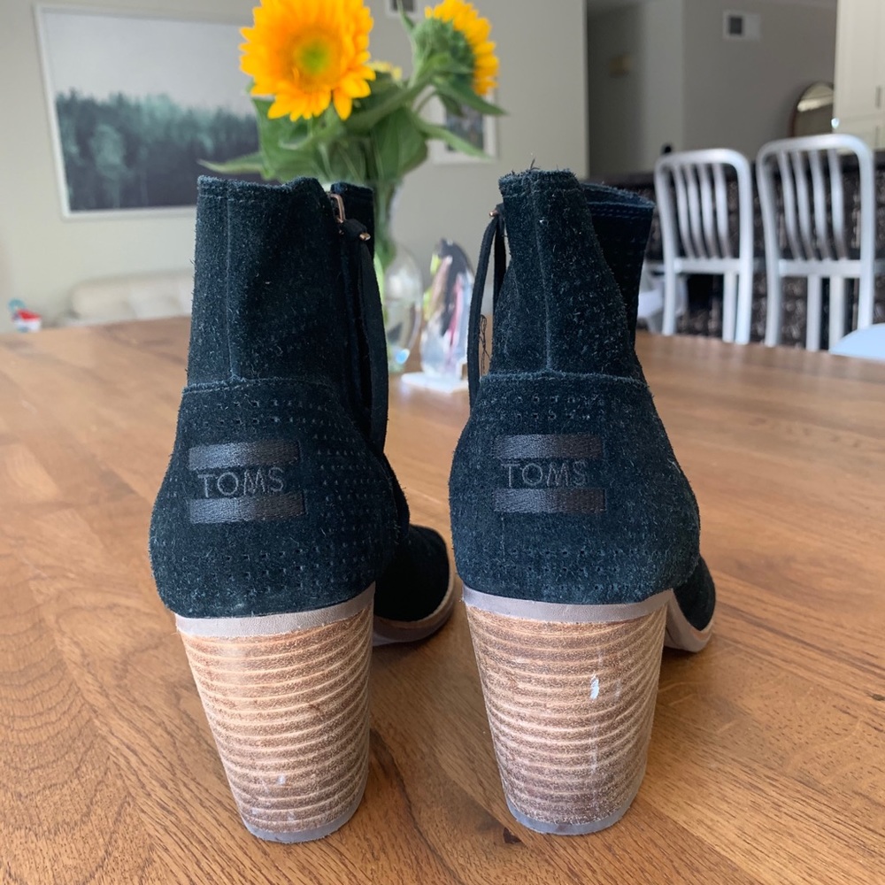 Tom’s Majorca Peep Toe Bootie